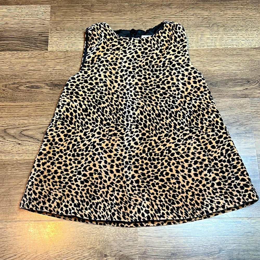 Gymboree 3-6 Month Leopard Dress with Diaper Cover